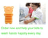 Nail Scrubber Brush Kids, Finger Nails Scrub Scrubbing Cleaning Washing Brushes with Soft Bristle for Baby and Children, Animal Style and 2 Colors...