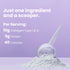 Sanar Naturals Collagen Peptides Powder - Promotes Hair, Nail, Skin, Joint, and Bone Health - Hydrolyzed Collagen for Women & Men, Easy Mixing, Pr...