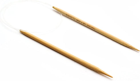 Clover Takumi Bamboo Circular Knitting Needles 24-inch-Size 7/4.5mm, 2.5 x 9.36 x 23.18 cm, Brown...