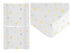 American Baby Company Crib Bedding Bundle Set, a 100% Cotton Fitted Standard Crib Sheet and a Fitted Contoured Changing Table Pad Cover, Golden Ye...