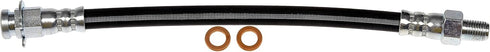 Dorman H86433 Brake Hydraulic Hose Compatible with Select Chevrolet Models, Black, 1 Count (Pack of 1)...