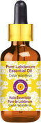 Deve Herbes Pure Labdanum Essential Oil (Cistus ladaniferus) with Glass Dropper Steam Distilled 50ml (1.69 oz)...