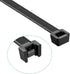 Superun Heavy Duty Zip Ties 8 Inch, 50 Lbs Tensile Strength Selflocking Wire Ties (Industrial Grade Cable Ties) Pack of 100 Black...