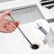 79 Inch Drain Snake Hair Drain Clog Remover Tool, Sink Drain Cleaner for Sewer Kitchen Bathroom Shower Tub Clogged Drains Opener Cleaning Tool-Fle...