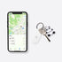 Smart Tag Oval for Apple iOS Devices, Key Tracker, Item Finder, Luggage Tag, Mini Tracker, Replaceable Battery, Easily Track Your Wallet, Bag, Sui...