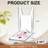 6 Packs Adjustable Purse Display Stand Clear Acrylic Handbag Stand Holder for Wallet Purses Handbag Bag Jewelry Display Organizer for Party Weddin...