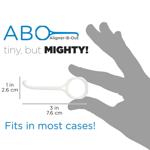 Aligner-B-Out v2 | Wild White 4 Pack | Invisalign Remover Tool & Aligner Remover Tool For All Aligners & Removable Retainers | Orthodontist Recomm...