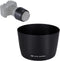 Reversible Lens Hood Shade Protector for Canon EF 75-300mm f/4-5.6 III USM & EF-S 55-250mm f/4-5.6 is II Lens Replaces ET-60 On Canon EOS 5D Mark ...