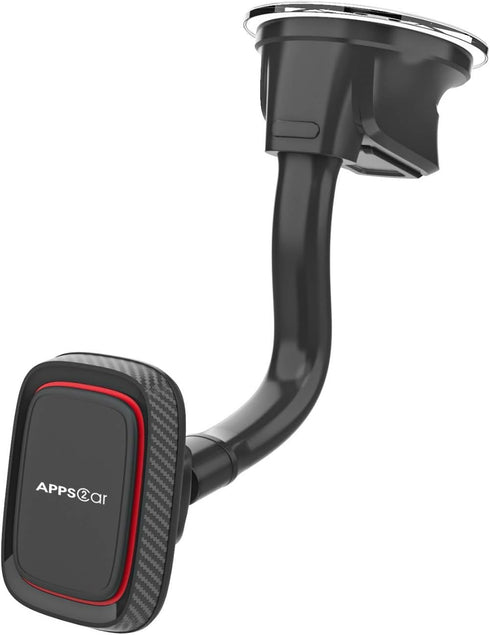 APPS2Car Magnetic Car Phone Holder Mount with 6 Strong Magnets, Windshield Dashboard Magnetic Suction Cup Phone Holder for Car, fit Most Smartphon...