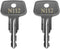 Key for Thule Key Replacement,for Roof Racks, Carriers, Crossbars Key etc,(Codes N112)...