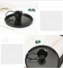 2 Pcs 4 Inch Black Iron Candle Holder for Taper Candles, Dinning,Wedding and Party Decoration (2, Black)...