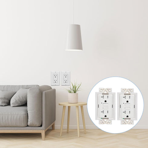 12PCS BE1-2 Electric Box Extender with 24PCS Screws, Electrical Power Outlet Box Extender, Single Gang Box Extender, 1 Gang Power Switch electrica...