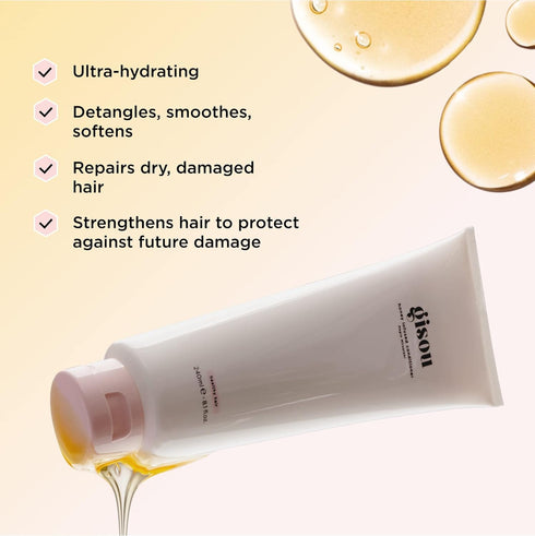 Gisou Honey Infused Conditioner Travel Size, a Weightless and Nourishing Conditioner Enriched with Mirsalehi Honey, Mini TSA-Approved Conditioner ...