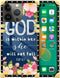 DAIZAG Case Compatible with iPhone 15 Pro Max,B Bible Verse God Square Case Luxury Elegant Women Girls Metal Decoration Corner Classic Retro Soft ...