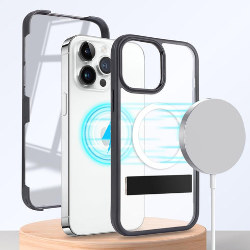 for iPhone 13 Pro Max Case with Screen Protector,iPhone 13 Pro Max Magsafe Case,iPhone 13 Pro Max Phone Case with Stand,iPhone 13 Pro Max Magnetic...