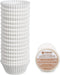 Gifbera Mini White Cupcake Liners 400-Count, Greaseproof Paper Muffin Baking Cups for Baking, Wedding, Celebration...