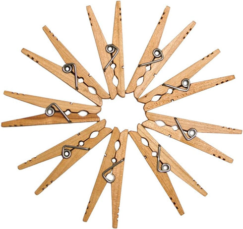 Kevin's Quality Clothespins (Maple, natural) Sold in Sets of 10...