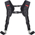 ztowoto Double Shoulder Camera Strap Harness Quick Release Adjustable Dual Camera Tether Strap for DSLR SLR Camera (focus)...