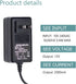 12V 1A AC/DC Adapter Switching Power Supply 100-240V AC to DC 12W 12V 1A Wall Charge for CCTV Camera, LED Strip Light, Routers, Speakers, Home App...