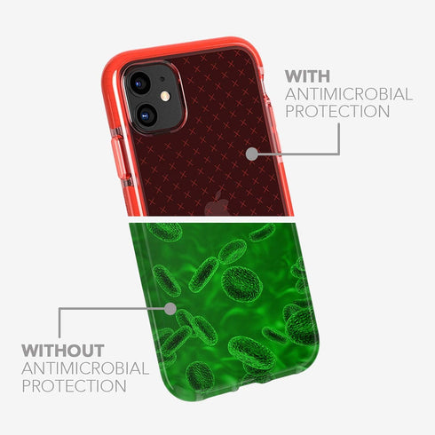 tech21 Evo Check Phone Case for Apple iPhone 11 with 12 ft. Drop Protection Coral...