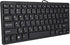 Arabic Keyboard, Wired Mini Portable Keyboard, USB Interface for Desktop Computer 78 Keys, Ultra-Thin Mini Industrial Silent Business Wired Keyboa...