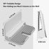 pzoz Wall Mount Cell Phone Holder for Outlet, Foldable Cellphone Stand for Mirror Bathroom Shelf Shower Bedroom Kitchen or Dorm Charging, Compatib...