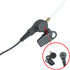 Sarcia VX-6R Earpiece Headset with PTT Mic and Acoustic Tube for Yaesu VX-6 VX-7R VX-170 FT-270 Standard Horizon HX210 HX400 HX750S Walkie Talkie ...