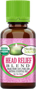 Healing Solutions Oils - 1 oz Head Ease Essential Oil Blends Organic for Diffusers, Aromatherapy - Head Ease Essential Oil Blend - Diffuser Oil - ...