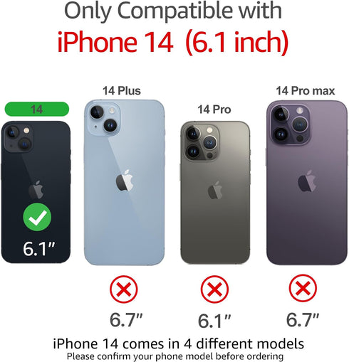 Neon Clear Case for iPhone 14 6.1inch, Cute Retro Vibrant Design Phone Cases for Women 80s Accessories,Camera Protector Cover Soft Silicone Shockp...