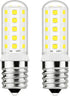 LED Microwave Light Bulbs Under Hood 4W Replacement for 40W Halogen Bulb for Refrigerator, Over Stove Appliance E17 Intermediate Base,No Flicker,C...
