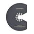 Genesis GAMT522 Universal Quick-Fit 3 1/8" HSS Segmented Oscillating Multi-Tool Quick-Release Flush Saw Blade...