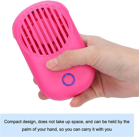 FILFEEL Eyelash Fan for Lash Extensions Multi?Functional Portable Handheld USB Fan Bladeless Rechargeable Air Conditioning Cooling Fan for Eyelash...