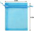 50pcs Organza Bags 3.54''x4.33''(9x11cm) Satin Drawstring Organza Pouch Wedding Party Favor Gift Bag Jewelry Watch Bags-Aqua Blue...