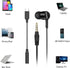 Wired in Ear Headphones with Mic and Type C Adapter Wired Earbuds with Microphone 3.5mm, HiFi Wired Earphone Kit Compatible with Most Smartphones/...