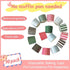 NB Paper Baking Cups 90-Pack 6 oz Greaseproof Baking Cups Cupcake Muffin Cases Disposable Cupcake Wrappers for Birthday Baby Shower Wedding And Pa...