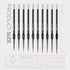 Nicpro Miniature Paint Brushes - 10PCS Model Paint Brush Set for Acrylic Oil Watercolor, Micro Detail Paint Brushes for Model, Miniature, Art Pain...