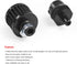 Dyno Racing Aluminum Billet Valve Cover Adapter Oil Cap Breather Fitting AN10 & Filter Accessory Compatible With LX LSX LS1 LS2 LS3 LS6 LS7...