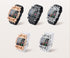 Fashion Mens Digital Watch LED Binary Watches for Men Waterproof Outdoor Casual Black Silicone Square Watches...