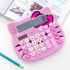Hello Kitty Calculator, Xinyu Lighting Creative and Cute Solar Calculator, 12-Digit LCD Display, Suitable for Adults and Children, Solar and Batte...