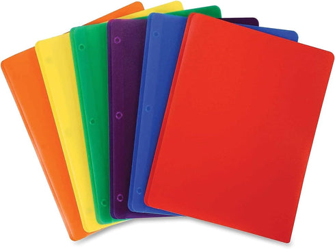 Business Source 20880 Poly Portfolio 2 Pocket LTR .3mil Blue...