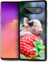 for Samsung S10e, Galaxy S10e, Durable Protective Soft Back Case Phone Cover, HOT12276 Baby Pig Strawberry...