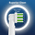 Replacement Toothbrush Heads Compatible with Oral B Braun Pro 1000 Smart 1500 Toothbrush,4PC Electric Clean Brush Heads Refill for Cross/Floss/Sen...