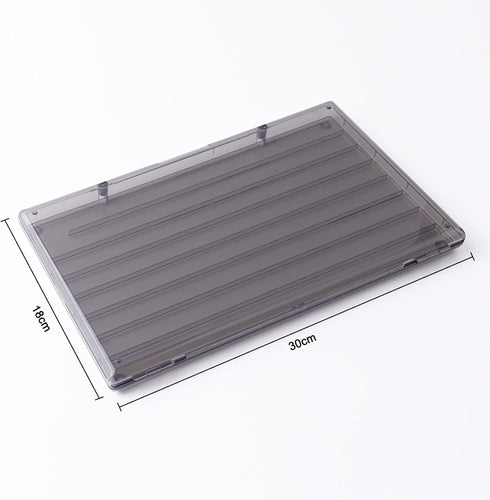 Hyekit Keycaps Storage Box, 1 pcs ABS Dustproof Display Case, with Magnetic Catches, Transparent Collection Box for Cherry XDA SA OEM MSA DSA Prof...