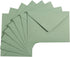 50 Pieces Sage-Green A7 Envelopes Greeting Card Envelopes 5.24 x 7.24 Inches for 5 x 7 Wedding Invitation Cards, Greeting Cards, Birthday Baby Sho...