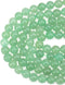 LPBeads 100PCS 8mm Natural Green Aventurine Beads Gemstone Round Loose Beads for Jewelry Making with Crystal Stretch Cord...