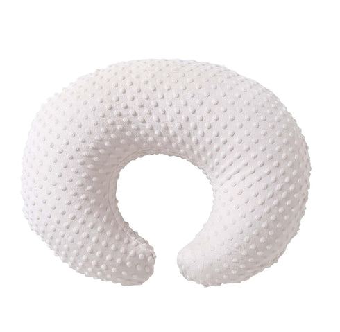 Nursing Pillow Cover Breastfeeding Pillow Cases Plush Dot Slipcover Pillow Sham (Beige)...