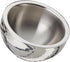 Hammered 6-Inch Stainless Steel Dual Angle Doublewall Serving Bowl, Silver...