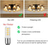 2-Pack Sewing Machine Light Bulb Double Contact Warm White 2700-3000K 15T7DC Base Replacement for Singer/Kenmore Sewing Machine 120V 3.5W LED Bayo...