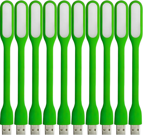 USB LED Light Lamp for Power Bank, Portable Eye Care Mini Night Light with Flexible Arm, USB Gooseneck Reading Lamps Book Light,Compatible for Des...