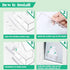 Window Bird Feeder, Bird House for Outside with 2 Rod, Small Acrylic Window Bird Feeder with Strong Suction Cups and Drain Holes 5.9 * 2.4 * 5.9 i...